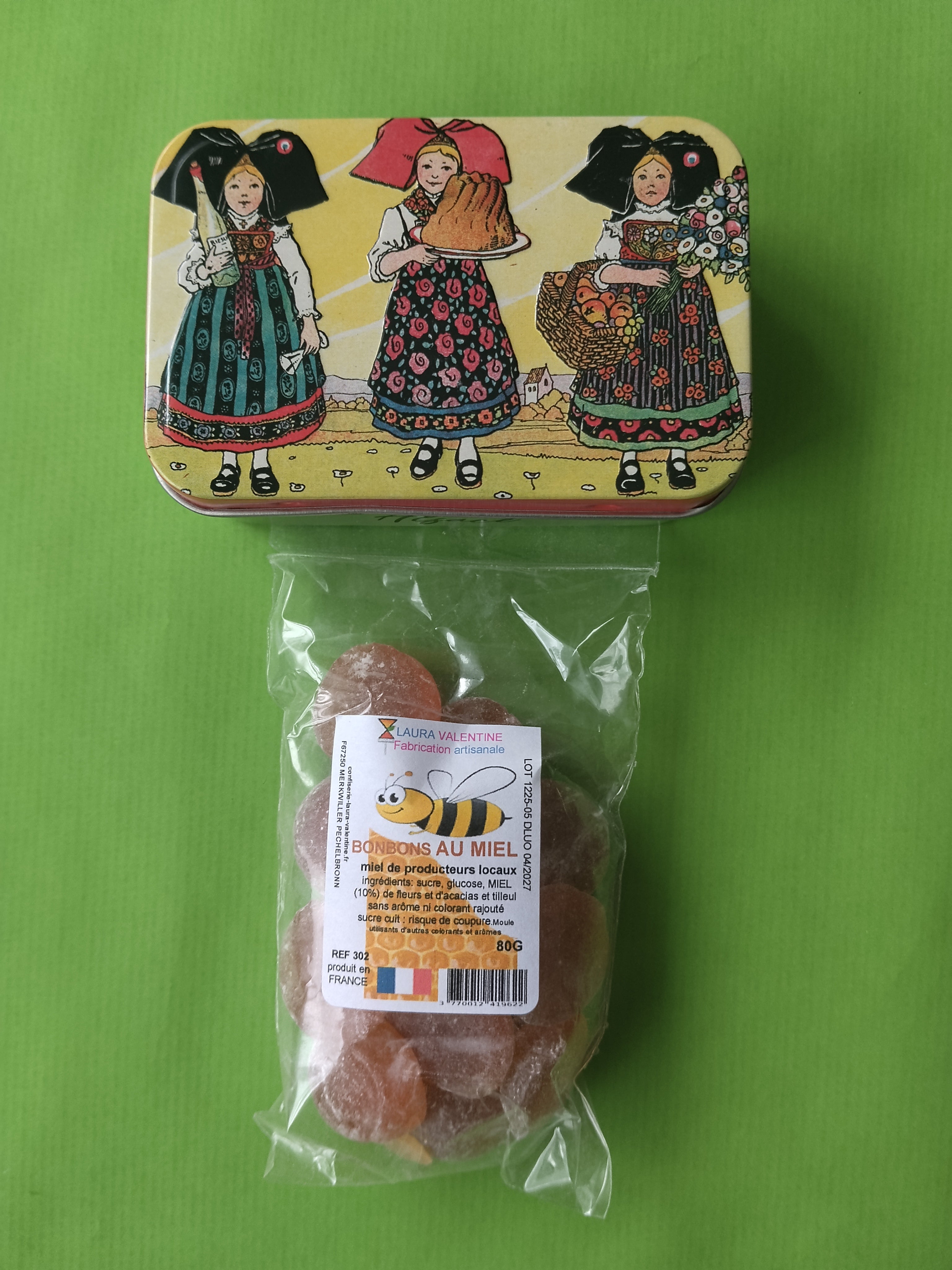 Bonbons au miel d'Alsace
