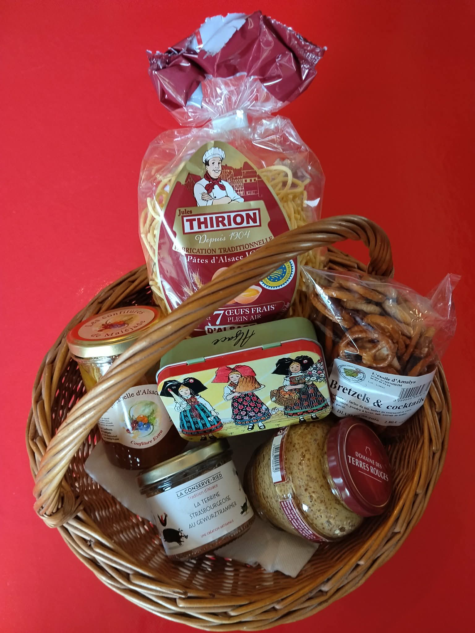 Panier garni d'Alsace